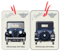 Austin 10/4 Clifton 1934-36 Air Freshener